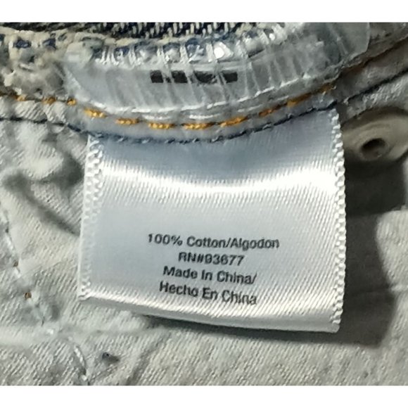 Ana Boyfriend Ankle Jeans Womens Size 8 Distressed Denim A New Approach - Picture 16 of 16